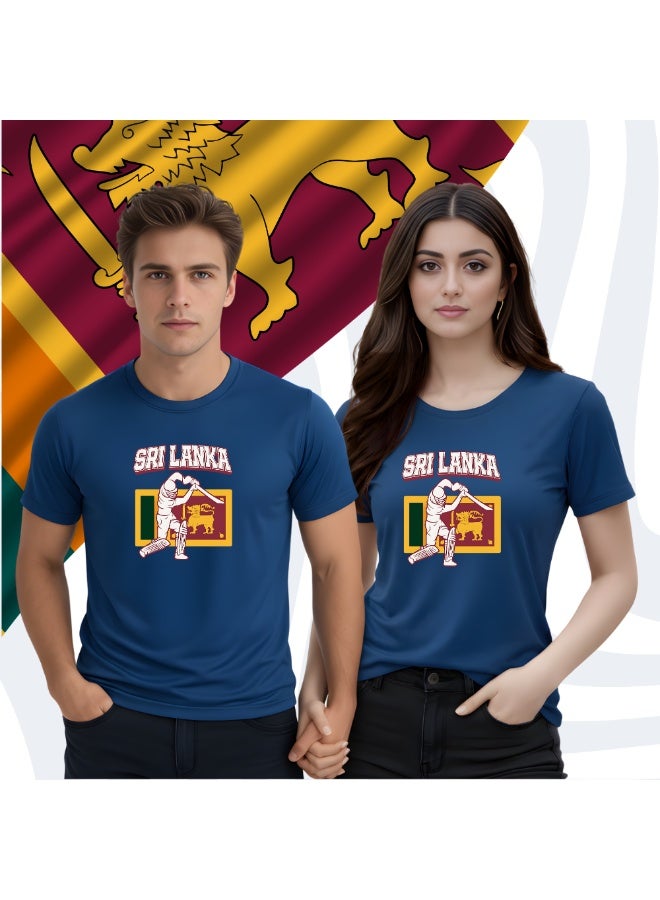 Sri Lanka jersey for Adults - Sri Lanka Sports Dry-Fit T-Shirt for Men and Women - Sri Lanka Sports Team Jersey For unisex Adults - Perfect for Sports Matches and Everyday Wear - Image 2